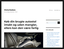 Tablet Screenshot of motorbabes.dk